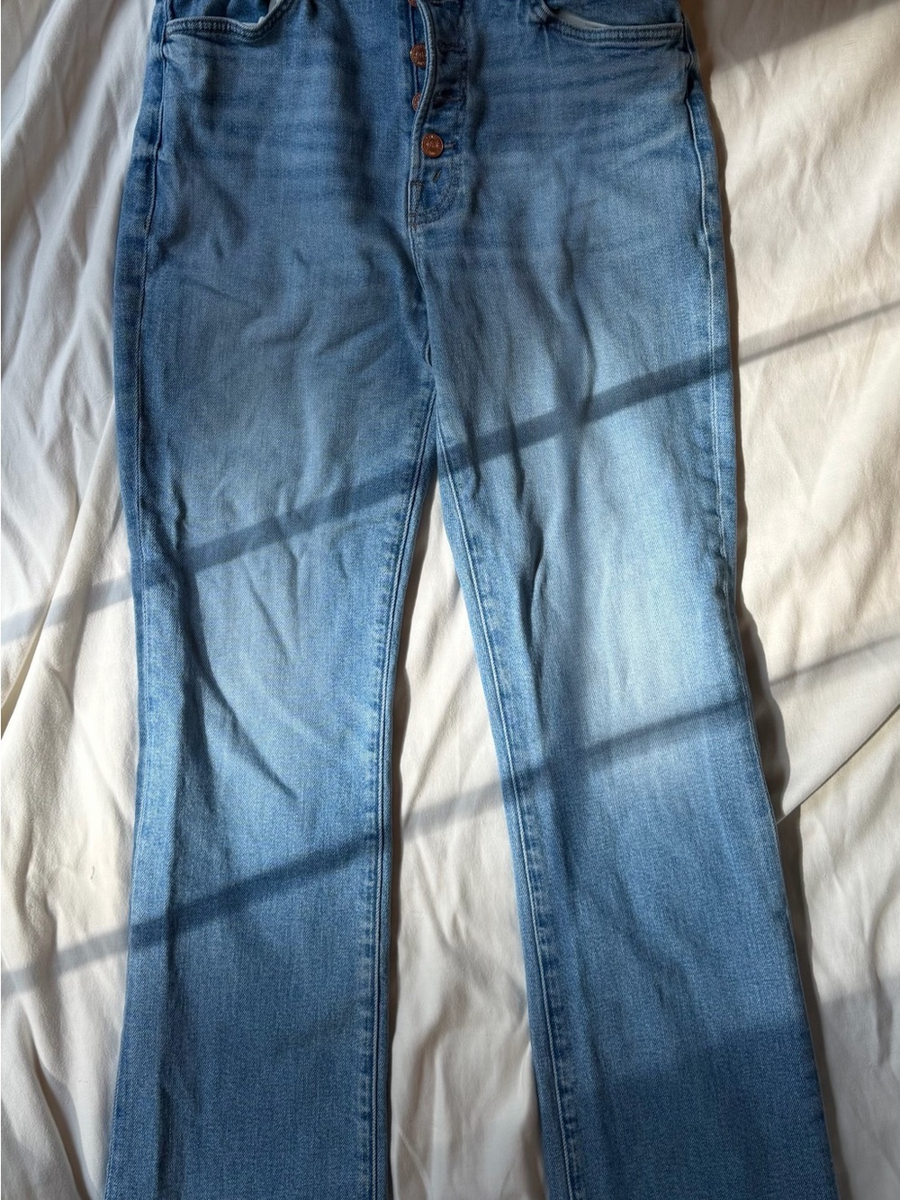 MOTHER Light Blue Denim Jeans - Picture 4 of 4